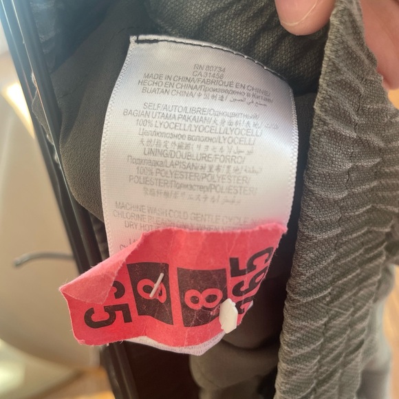 BCBGMAXAZRIA Army Green Cain Jogger Pants Size Medium - Picture 6 of 7